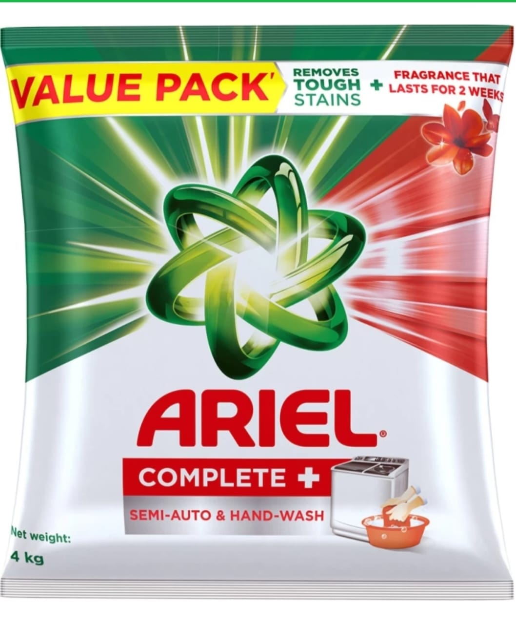 ariel 4 kg powder
